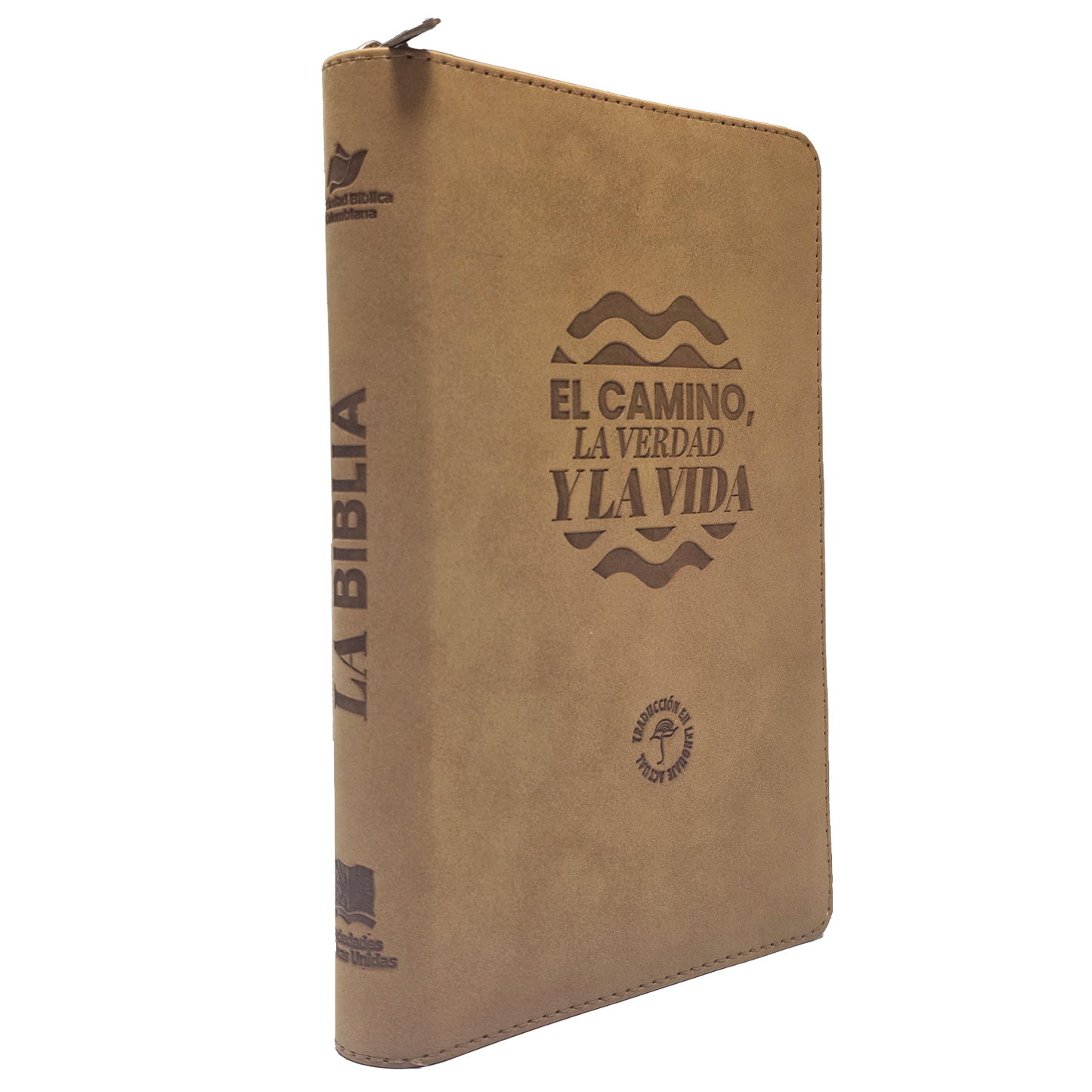 BIBLIA DEL NUEVO CREYENTE TLA066Z LGP PJR CAFE CANT PLAT