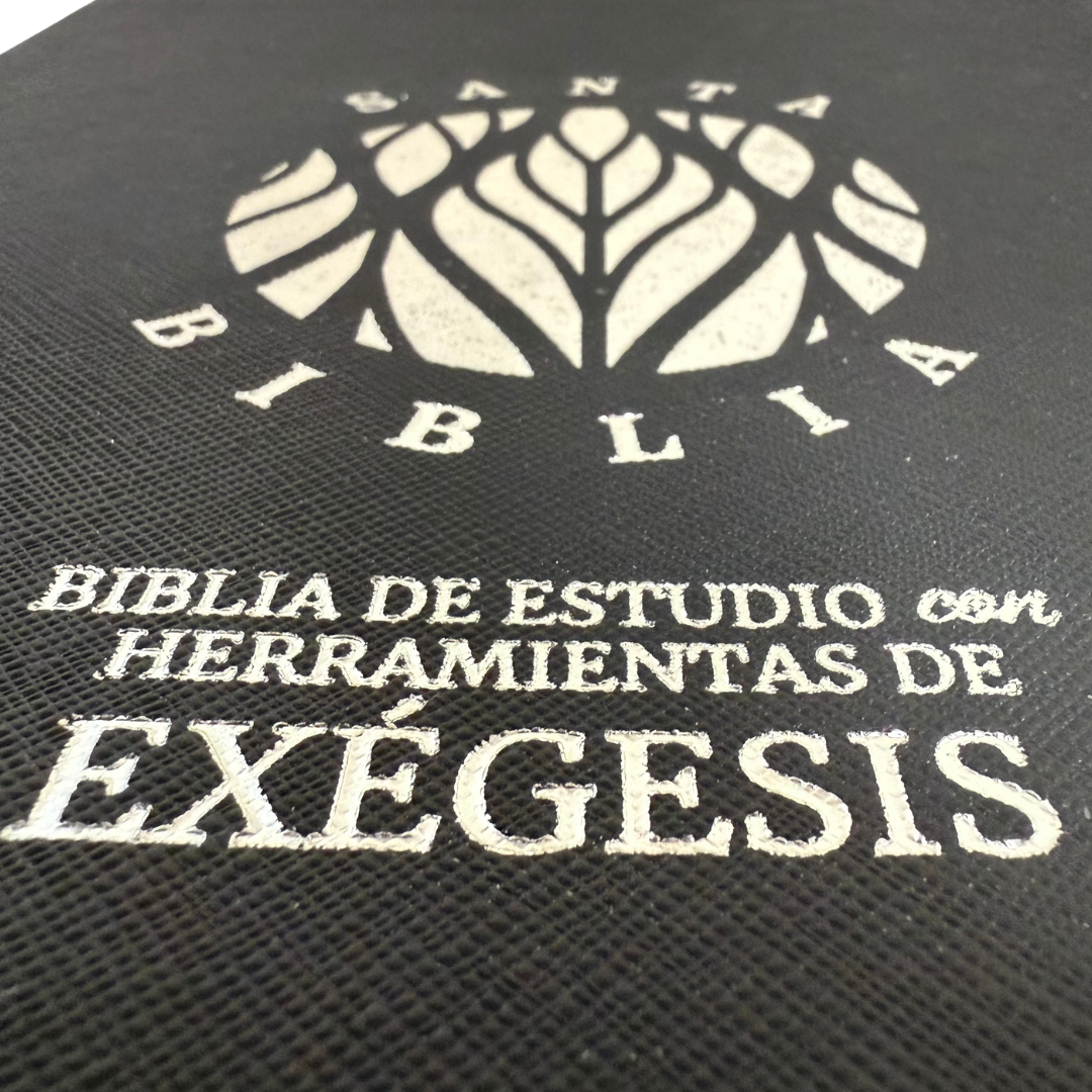 Biblia RVR95 con herramientas de Exégesis Negra