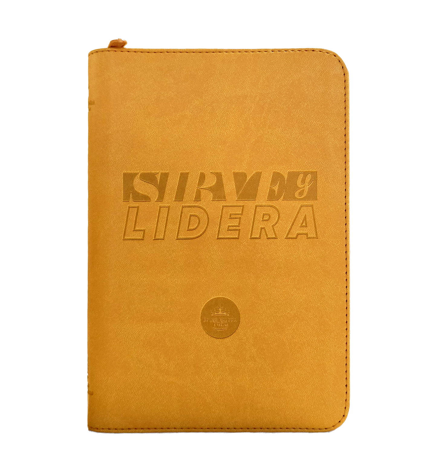 Biblia RVR60 Sirve y Lidera Color Café Canto Dorado Letra 12 Puntos