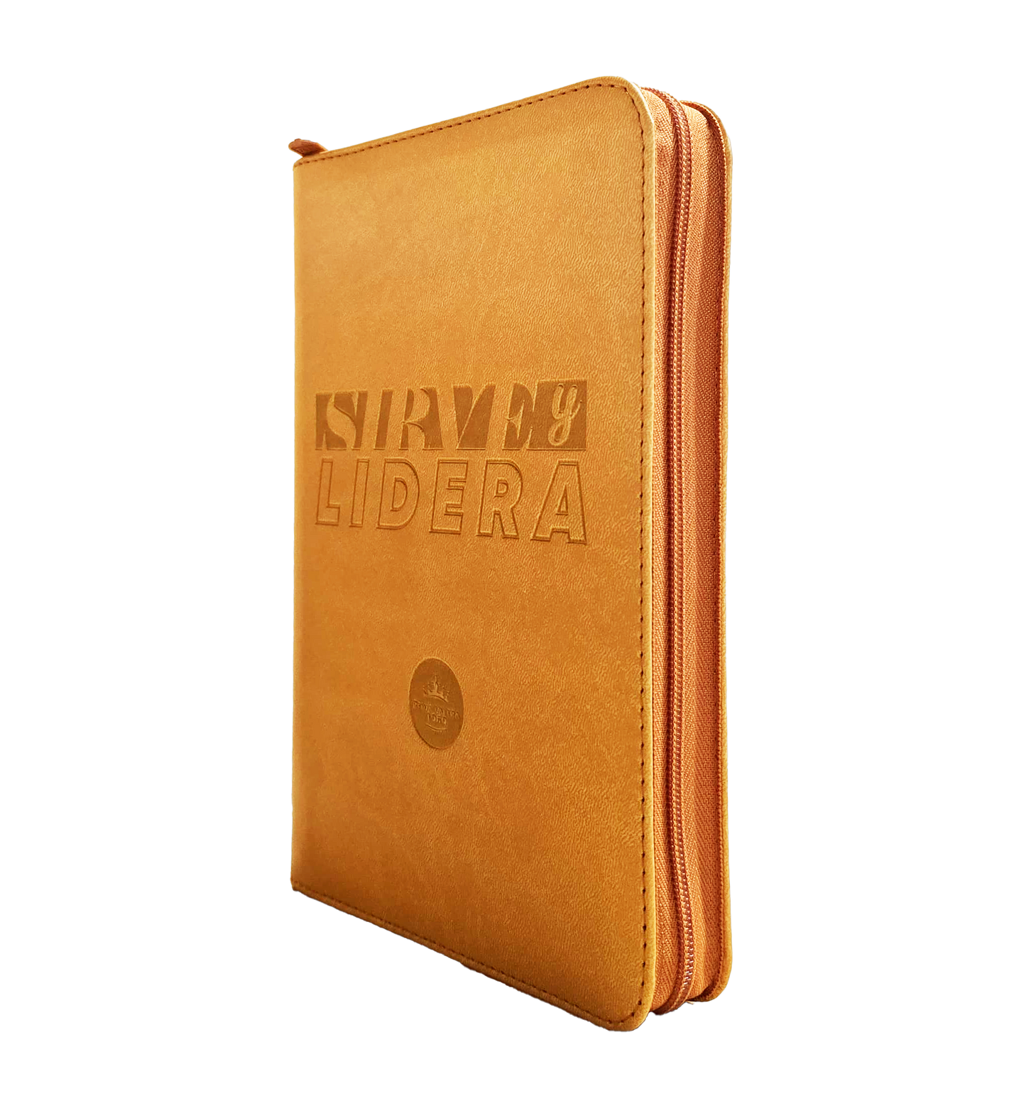 Biblia RVR60 Sirve y Lidera Color Café Canto Dorado Letra 12 Puntos