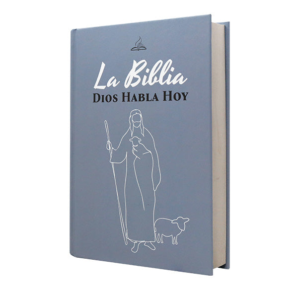 Biblia Dios Habla Hoy (DHH) Gris Azulado – Tapa Dura