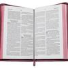 Biblia RVR60 Letra Grande 12 pts con Recursos Digitales - Color Rosa con Flores