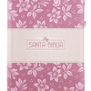 Biblia RVR60 Letra Grande 12 pts con Recursos Digitales - Color Rosa con Flores