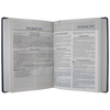BIBLIA DE ESTUDIO RVC086cLG  IMITACIÓN PIEL AZUL OSCURO