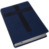 BIBLIA DE ESTUDIO RVC086cLG  IMITACIÓN PIEL AZUL OSCURO