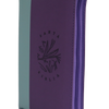 Biblia RVR Letra grande Color Morado y Verde Con Ayudas Digitales