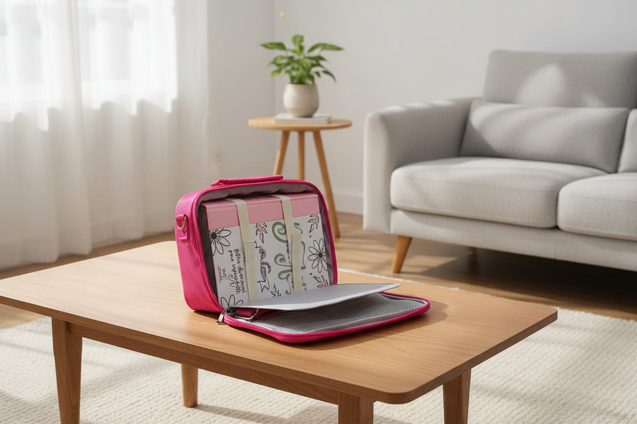 BIBLIARTE RVC083 TD COLORES + BOLSO ROSADO