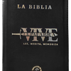 Biblia TLA Vive La Palabra Letra Grande con Cierre y Herramientas Digitales Color Negro