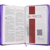Biblia RVR60 Letra Grande 12 pts con Recursos Digitales - Color Lila