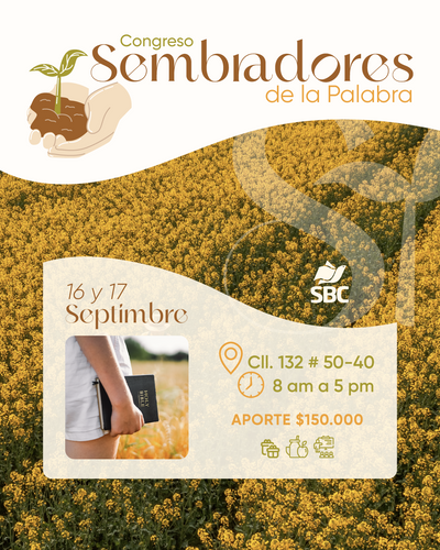 CONGRESO SEMBRADORES DE LA PALABRA