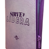 Biblia RVR60 Sirve y Lidera Color Lila Canto Plateado Letra 12 Puntos