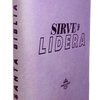 Biblia RVR60 Sirve y Lidera Color Lila Canto Plateado Letra 12 Puntos