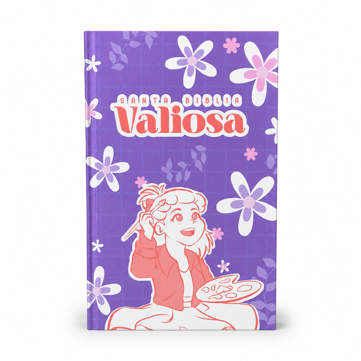 BIBLIA VALIOSA RVC066 LGP PJR LILA CANTO BLANCO VALIOSA  TAPA DURA