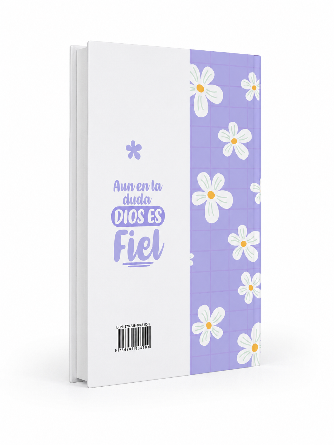 BIBLIA LETRA GRANDE RVR063LG PJR  COLOR LILA CON FLORES 12 PUNTOS TAPA DURA