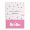 BIBLIA LETRA GRANDE RVR063LG PJR  COLOR ROSA 12 PUNTOS TAPA DURA