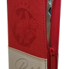 Biblia Reina Valera 1960 Letra pequeña Color Rojo Beige Canto Dorado
