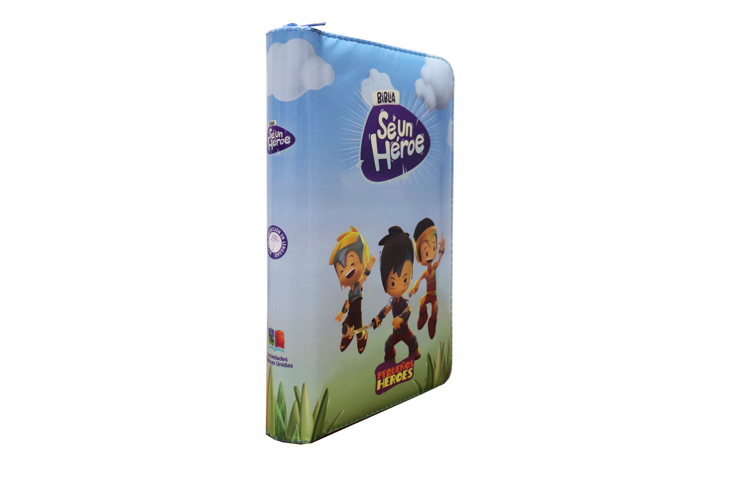 Biblia Se un Héroe TLA062LGPZa PJR Azul Canto Azul