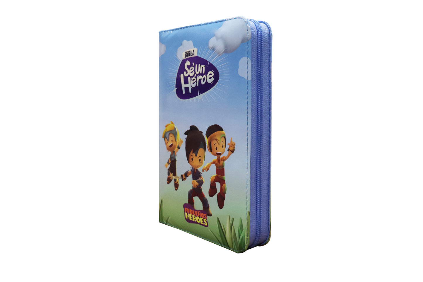 Biblia Se un Héroe TLA062LGPZa PJR Azul Canto Azul