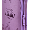 Biblia TDLB mediana RVR Letra Grande PJR Color Lila Con Ayudas Digitales