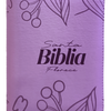 Biblia TDLB mediana RVR Letra Grande PJR Color Lila Con Ayudas Digitales