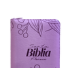 Biblia TDLB RVR Letra pequeña Color Lila Con Ayudas Digitales