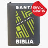 Biblia Reina Valera 1960 mediana RVR Letra Grande PJR Color Gris Con Ayudas Digitales