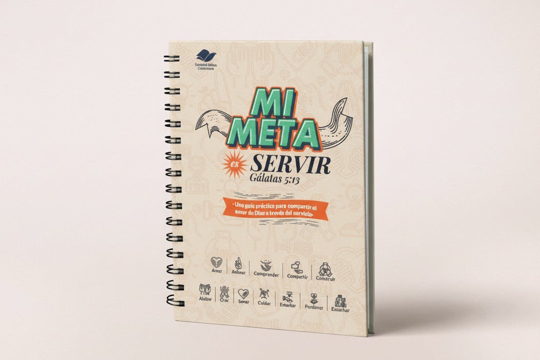 Cuaderno 5 Materias "Mi Meta Servir" | Undated - Uso Libre