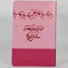 BIBLIA VALIOSA RVC066 LGP PJR  ROSADO CANT PLAT VALIOSA