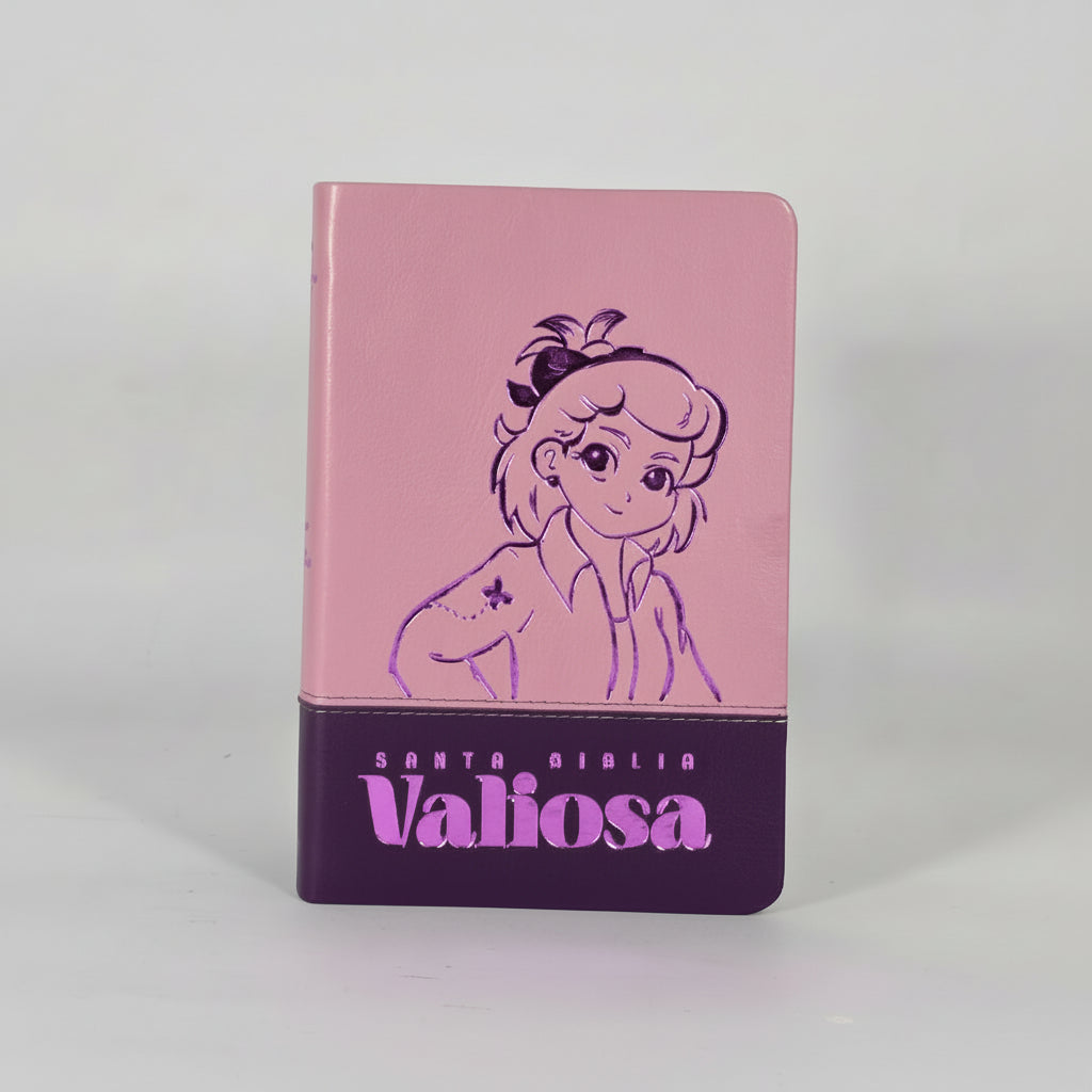 BIBLIA VALIOSA RVC066 LGP PJR  MORADA CANT PLAT VALIOSA