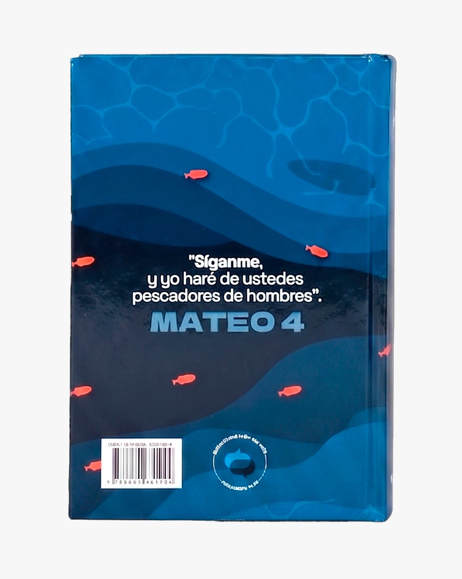 Biblia mediana RVR Letra Grande PJR Color Azul Con Ayudas Digitales Tapa Dura
