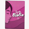 Biblia mediana RVR Letra Grande PJR Color Rosado Con Ayudas Digitales Tapa Dura