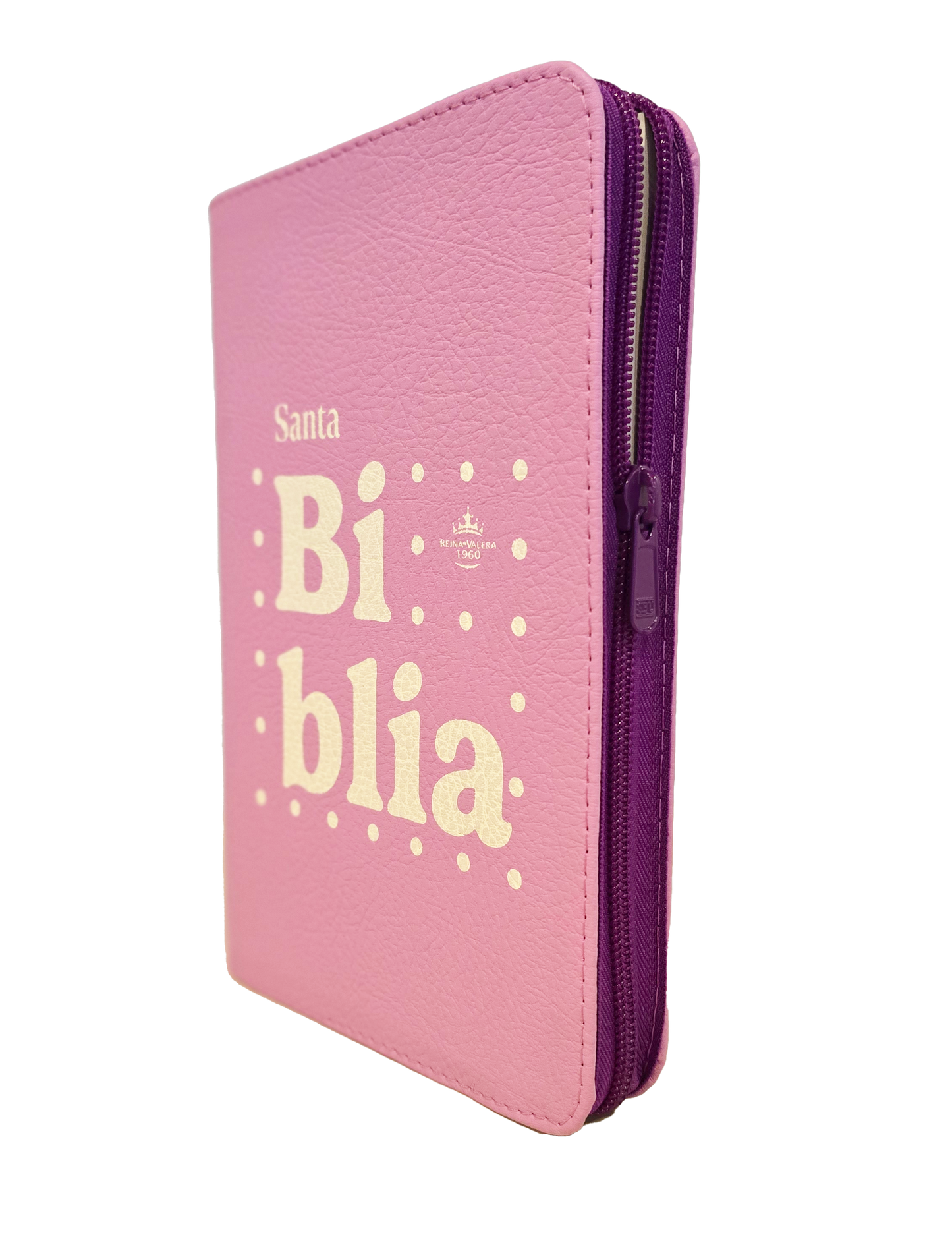 BIBLIA RVR065ueZ MORADA SCREEN CANTO BLANCO