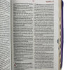 Biblia RVR60 Letra Grande 12 pts con Recursos Digitales - Color Beige Morado