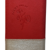 Biblia Reina Valera 1960 Letra pequeña Color Rojo Beige Canto Dorado