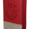 Biblia Reina Valera 1960 Letra pequeña Color Rojo Beige Canto Dorado