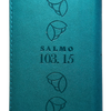 Biblia Reina Valera 1960 Letra pequeña Color Azul  Beige Canto Dorado