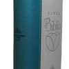 Biblia Reina Valera 1960 Letra pequeña Color Azul  Beige Canto Dorado