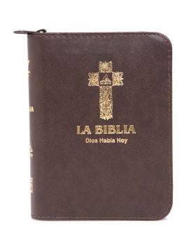 Biblia Dios Habla Hoy Edición de Lujo pequeña - Café