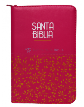 Biblia Reina Valera 1960 - Color Fucsia - Ayudas Digitales - Letra Grande