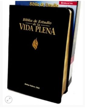 Biblia RVR60 de estudio Vida Plena 